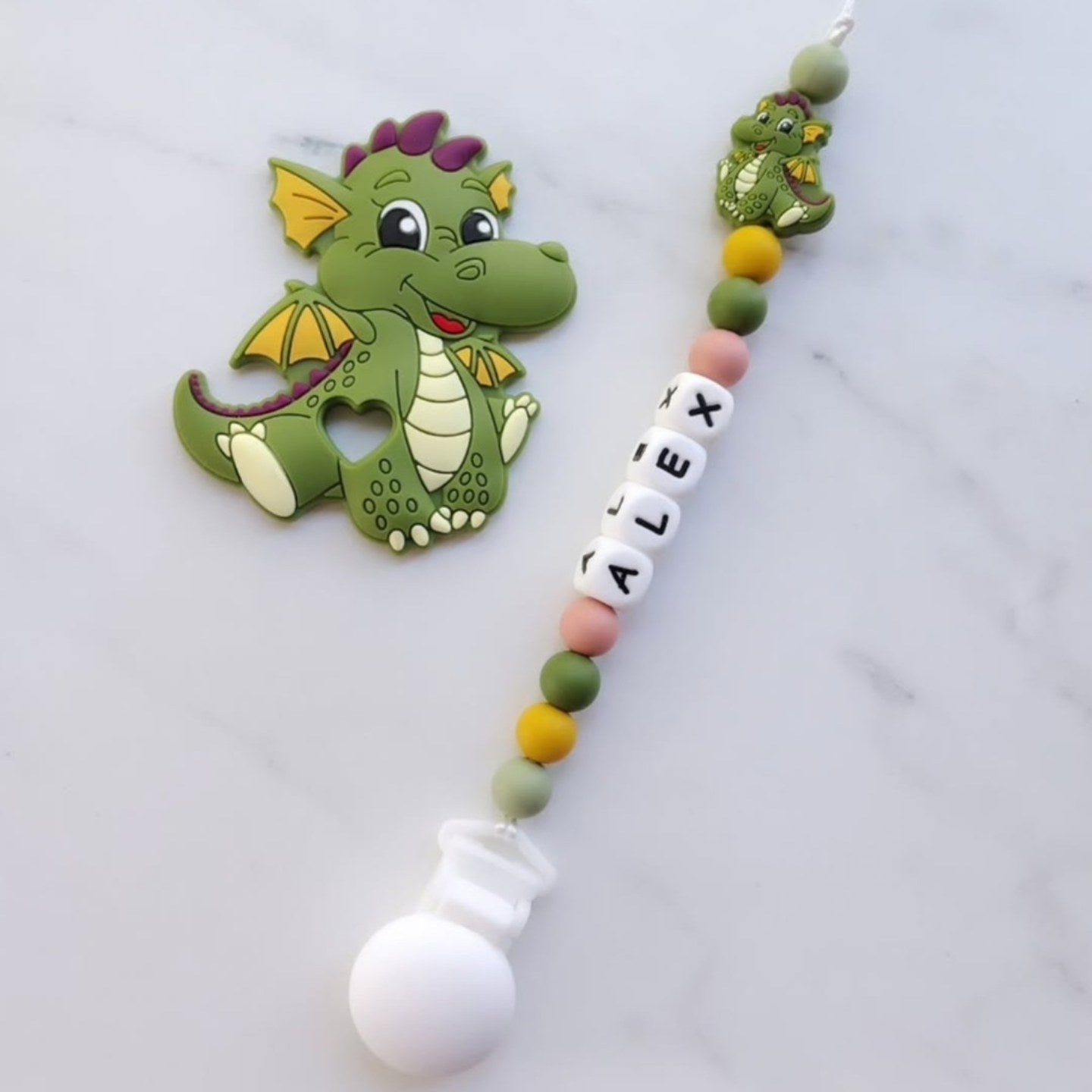Personalized Teether & Clip