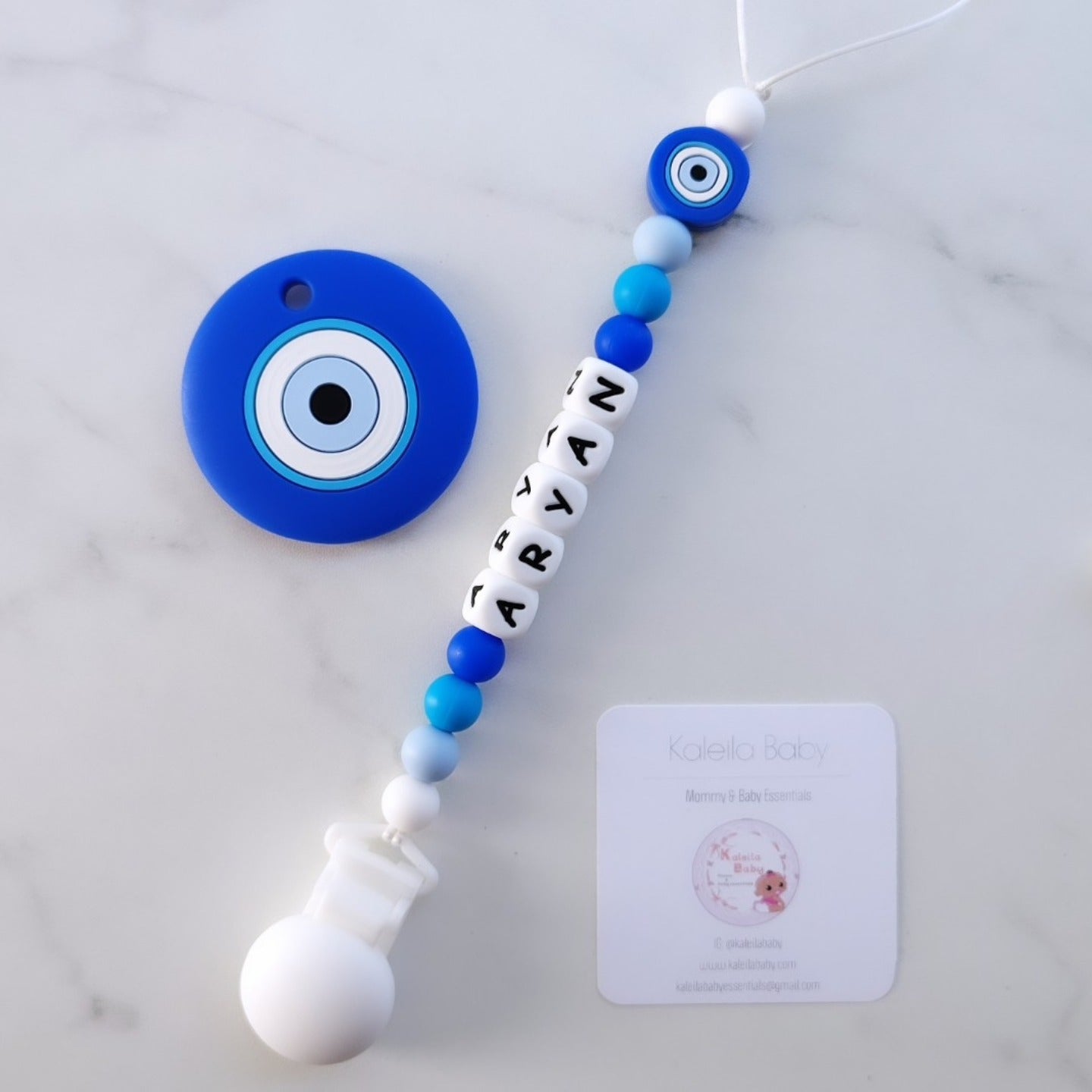 Personalized Teether & Clip