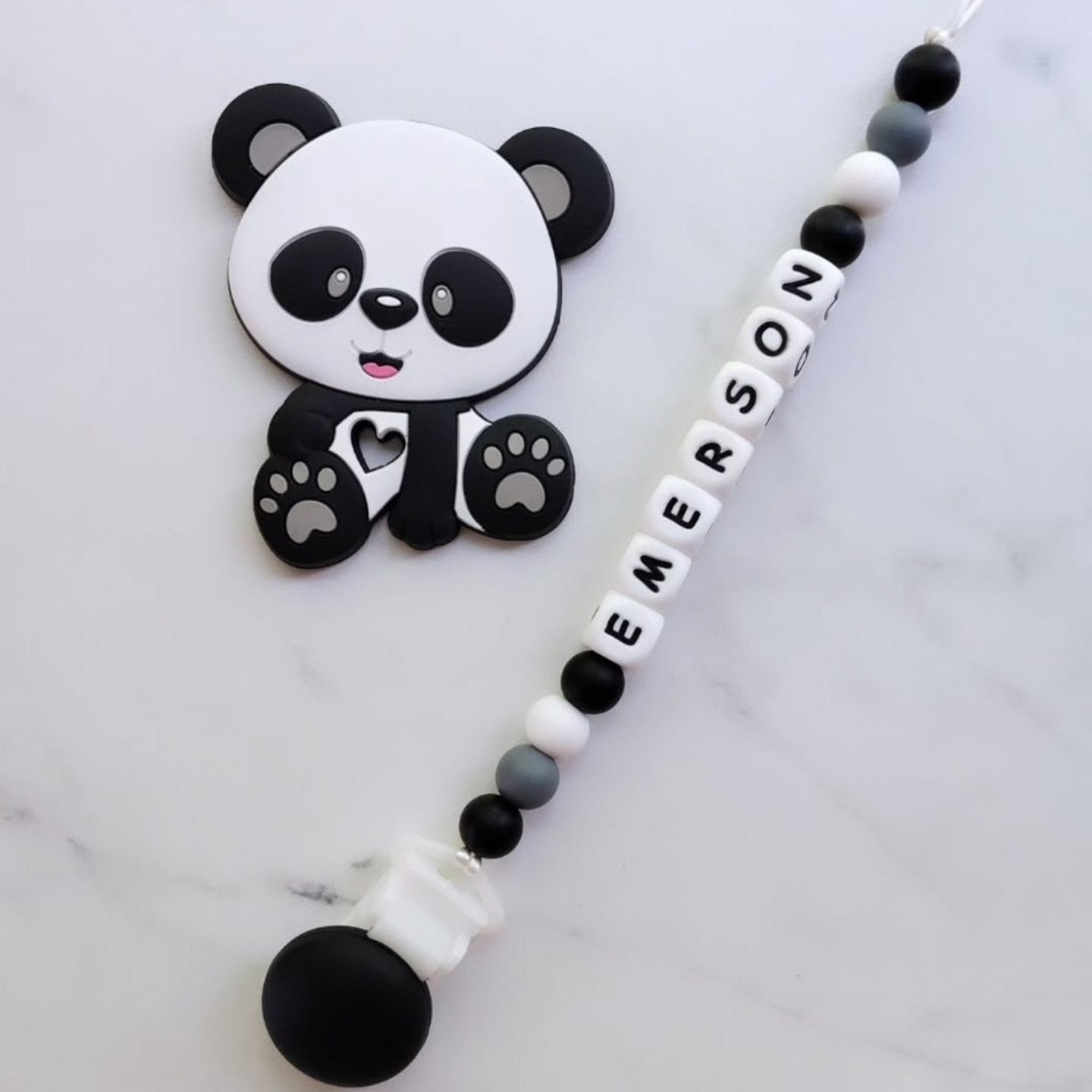 Personalized Teether & Clip