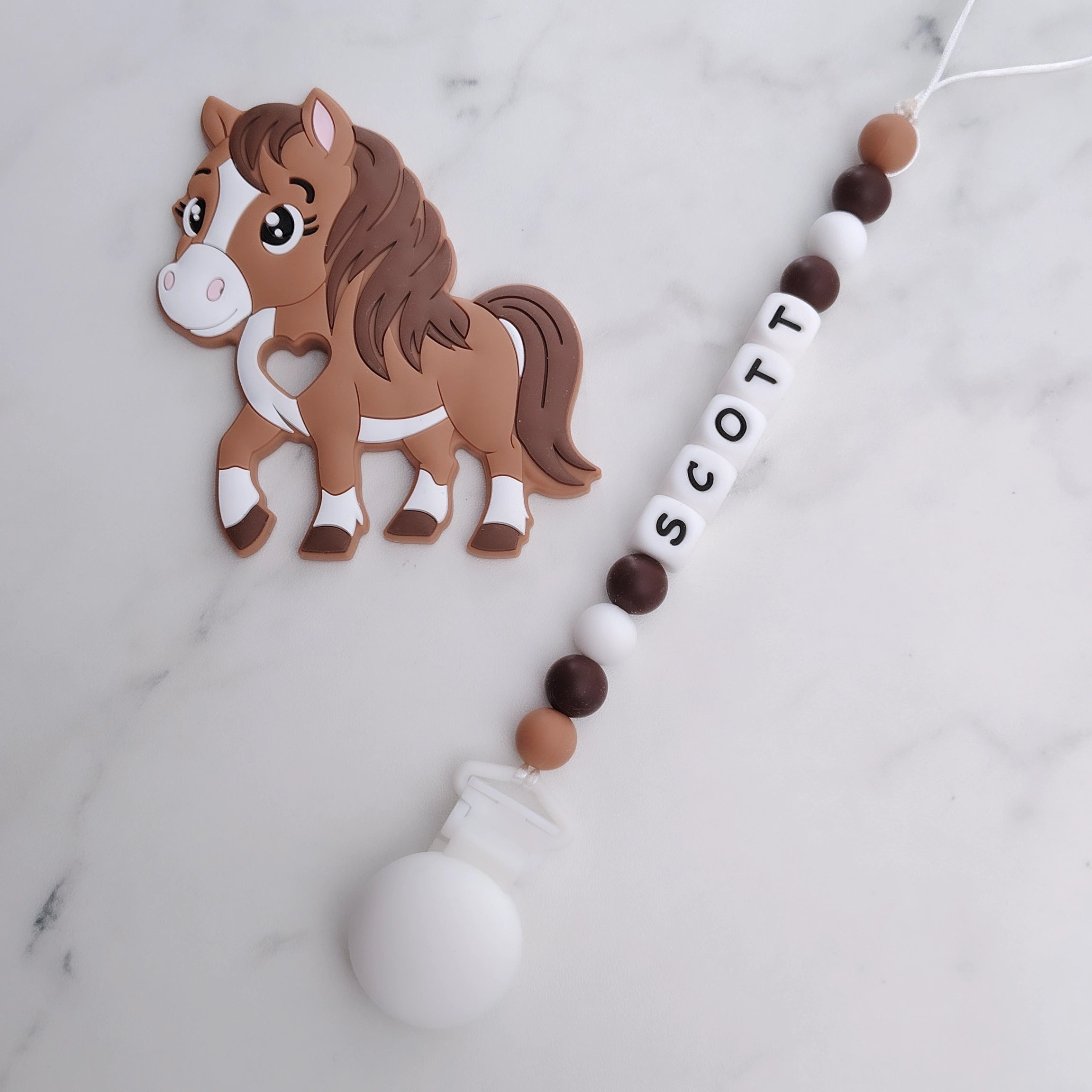 Personalized Teether & Clip