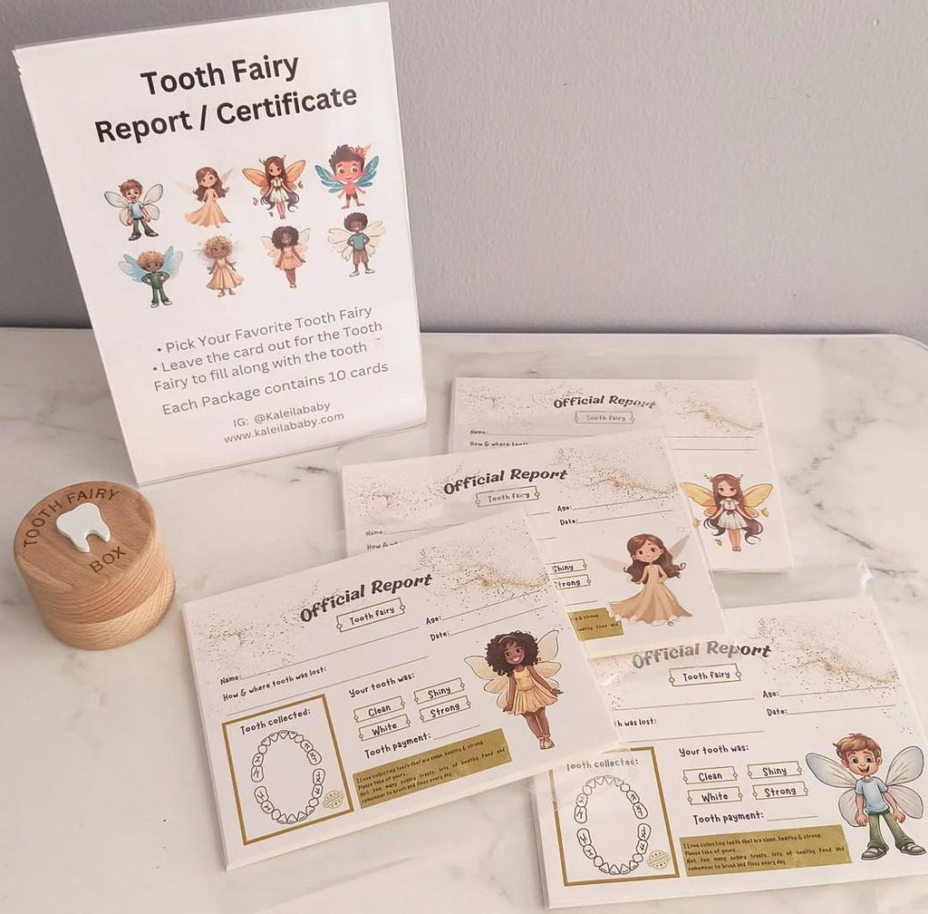 Tooth Fairy Certificates